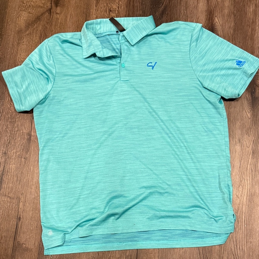 Sand Valley Green/Blue Polo Shirt